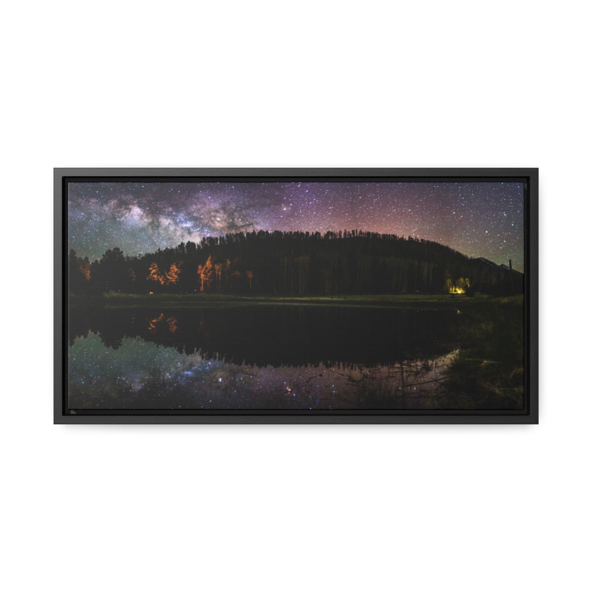 Ashurst Lake Starscape Canvas Print