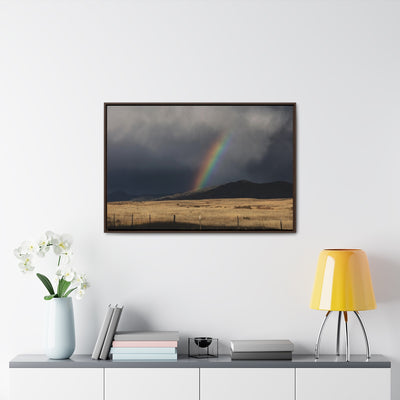 Rainbow Over Dewey Arizona Canvas Print