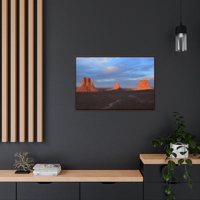 Monument Valley Sunset Canvas Print