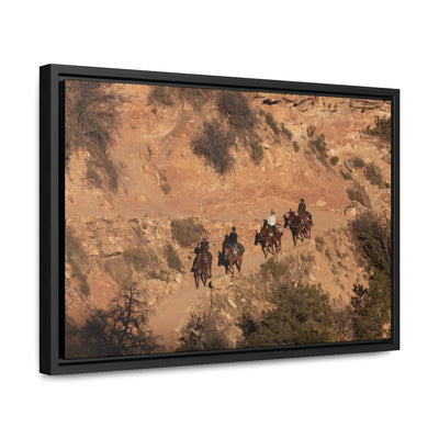 Arizona Mule Trail Ride Canvas Print