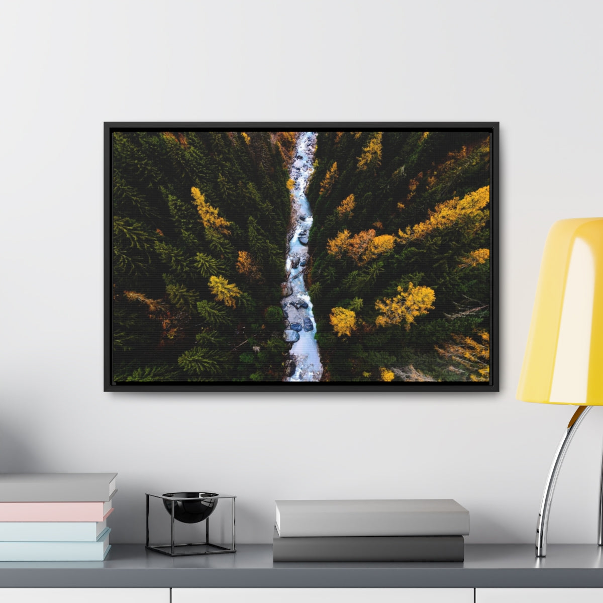 Forest River Canvas Print