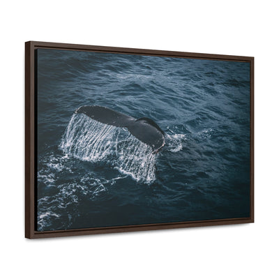 Whale's Tail Canvas Print