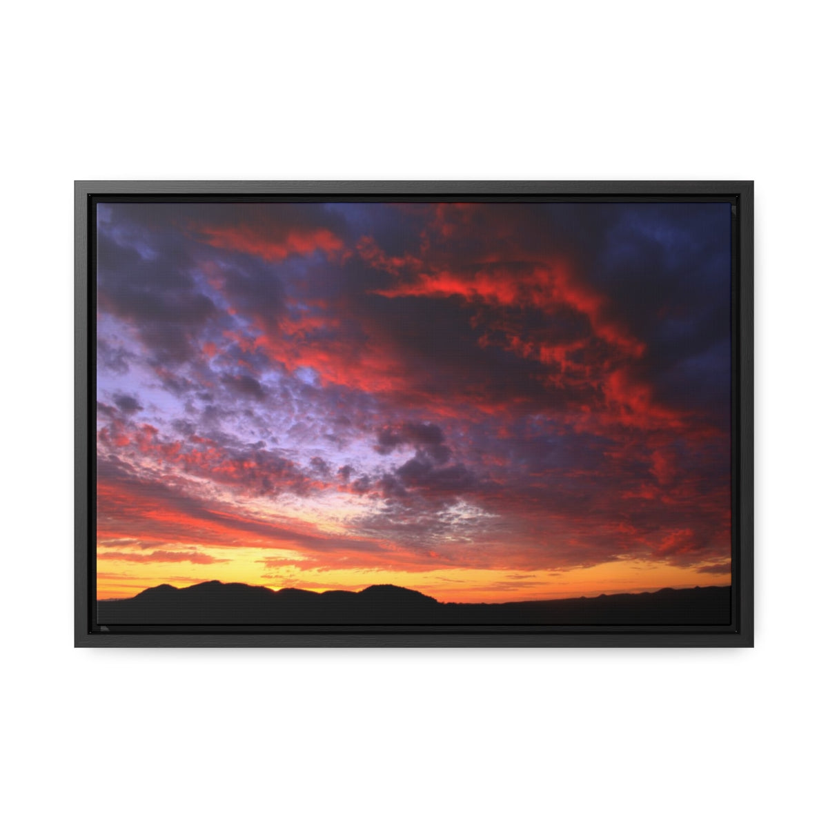 Arizona Desert Sunset Canvas Print