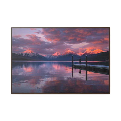 Lake McDonald Sunset Canvas Print