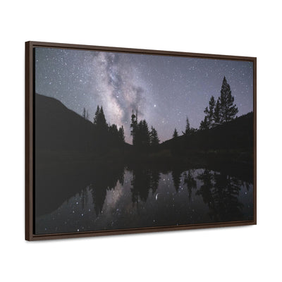Milky Way Reflection Canvas Print