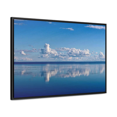Clouds Reflecting Canvas Print