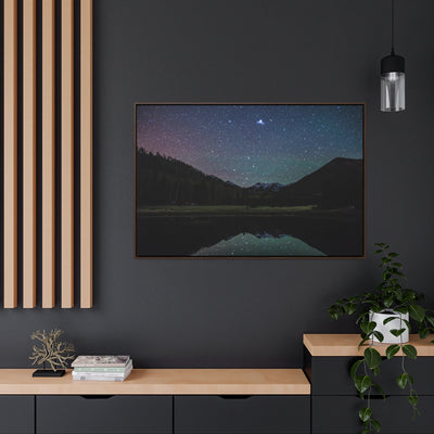 Lockett Meadow Starry Night Canvas Print