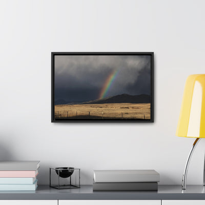 Rainbow Over Dewey Arizona Canvas Print