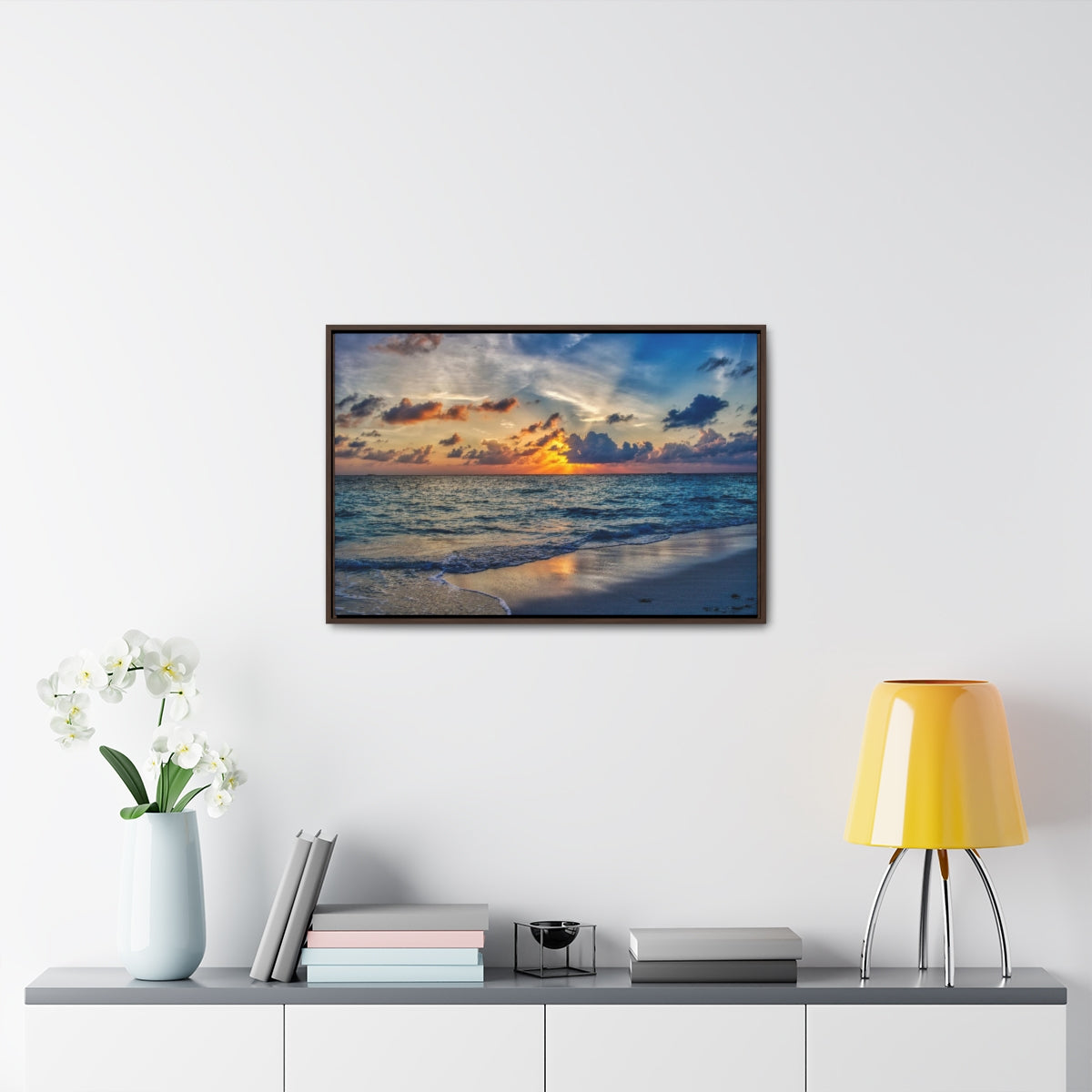 Ocean Sunset Canvas Print